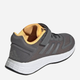 Buty sportowe chłopięce na rzepy adidas Duramo 10 El K GZ0634 28.5 Szare (4065418310864) - obraz 4