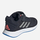 Buty sportowe chłopięce na rzepy adidas Duramo 10 El K GZ0648 31.5 Ciemnogranatowe (4065418330022) - obraz 4