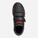Buty sportowe chłopięce na rzepy adidas Vs Switch 3 Cf C GZ1951 33 Czarne z białym i czerwonym (4065427484525) - obraz 5