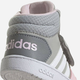 Дитячі високі кросівки для дівчинки adidas Hoops Mid 2.0 I GZ7779 26.5 Сірі (4064049366493) - зображення 6