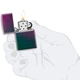 Запальничка Zippo Reg Iridescent Matte - зображення 7