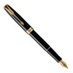 Ручка пір'яна Parker SONNET Black Lacquer GT FP F 86 015 - изображение 3