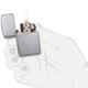 Зажигалка Zippo 1941 "1941 REPLICA" brushed chrome - изображение 5