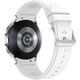 Смарт-годинник Samsung Galaxy Watch 4 Classic (1.20", 396x396, 16 GB, Wear OS, BT 5.0) Silver (Grade C) - Б/В - изображение 2