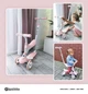 Детский 3-колесный самокат HyperMotion 5 в 1 Pink, HYPER 5IN1 ROZ - изображение 12