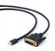 Кабель miniDP - DVI 1.8м Cablexpert (CC-mDPM-DVIM-6) - изображение 1
