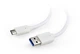Кабель USB3.0-Type-C 1.8м Cablexpert, преміум, білий (CCP-USB3-AMCM-6-W) - изображение 1