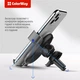 Автотримач для смартфону Colorway Metallic Gravity Holder Black Універсальний (CW-CHG01-BK) - зображення 3