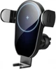 Автотримач з бездротовою зарядкою для смартфону Colorway AutoSense Car Wireless Charger 15 W Black (CW-CHAW025Q-BK) - зображення 1