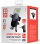 Автотримач з бездротовою зарядкою для смартфону Colorway AutoSense Car Wireless Charger 15 W Black (CW-CHAW025Q-BK) - зображення 4