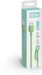Кабель USB-Type-C 1м ColorWay, 2.4А, soft silicone, зелений (CW-CBUC042-GR) - зображення 2