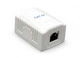 Розетка 1-портова Cablexpert NCAC-1U5E-01, однопортова з екраном RJ-45 ,5Е cat зовнішня - зображення 1