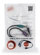 Адаптер USB1.1->2xPS/2 Cablexpert, 0.3м, чорний (UAPS12-BK) - зображення 2