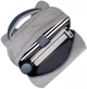 Рюкзак 15.6" RivaCase 7562 Grey/Dark blue (водовідштовхувальний, антизлодій, Сірий з синім) - зображення 6