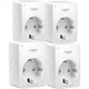 Розумна Wi-Fi-розетка TP-LINK Tapo P100 (4pcs) - зображення 1