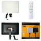 LED-видеосвет PL-36 36x25 см 448 LED 2700K-6500K пульт Адаптер Inside - изображение 1