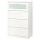 Комод Ikea (Ікея) BRIMNES , Колір Білий 903.920.46 - изображение 1