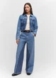 Куртка джинсовая MANGO 57063813-LAURA-LM Синий S UA00037 - изображение 1