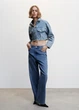 Жакет джинсовий MANGO 47073772-FRANKIE-LM Блакитний M UA00042 - зображення 1