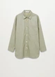 Рубашка MANGO 8703258-TRAVELER-LM Хаки M-L UA00050 - изображение 11