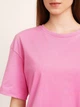 Футболка однотонная женская LAWA WBC02301 S Розовый - изображение 5