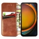 Чохол Deexe Rhombus Wallet для Samsung Galaxy Xcover 7 (G556) - Brown - зображення 2