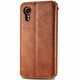 Чохол Deexe Rhombus Wallet для Samsung Galaxy Xcover 7 (G556) - Brown - зображення 5