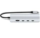 Хаб Satechi USB-C Multiport Adapter 8K with Ethernet V3 Silver (ST-P8KES) - изображение 4