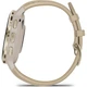 Смарт-часы Garmin Soft Gold Stainless Steel Bezel with French Gray Case and Leather Band (includes French Gray silicone band) (010-02785-55) - изображение 4