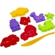 Набір для творчості BUBBLE CLAY FLUORI 12+1 кольорів DANKO TOYS TMD-FL-12-01U - изображение 3