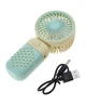 Вентилятор Mini Fan Z8 (7186) ручний акумуляторний з USB-заряджанням Жовтий з салатовим - зображення 3