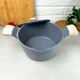 Кастрюля 5.1 л Серый Алюминий для всех видов плит Panna PEPPER - изображение 5
