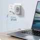 Мережевий фільтр трійник LENCENT PA037EU-PD 4000W 16A 7 в 1 3 USB + TYPE-C розгалужувач із швидкою зарядкою - зображення 4