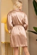 Шелковый халат Mia-Amore 3873 2XL/3XL Бежевый - изображение 4