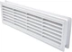 Вентиляционная решетка AIRROXY 115x430 дверная White (02-127) - изображение 2