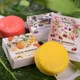 Твердий шампунь для тьмяного волосся "Апельсин і білі квіти" - Botanioteka Solid Shampoo For Dull Hair 90g - зображення 3