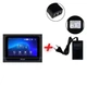 Відеодомофон SIP 7" Akuvox X933W Black на Android з Wi-Fi та Bluetooth + Подарунок PoE інжектор SEVEN P-734s - зображення 1