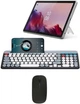 Беспроводная клавиатура и мышь Bluetooth для телефона планшета Android iOS Windows - изображение 4