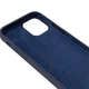 Чохол силіконовий Full Silicone Case for iPhone 15 Pro Dark Blue (з закритим низом) - изображение 2