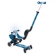 Дитячий самокат 5в1 з сидінням Globber Go Up Baby 360 Lights, синій (844-100) - зображення 11