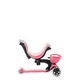 Дитячий самокат 5в1 з сидінням Globber Go Up Baby 360 Lights, рожевий (844-210) - зображення 10