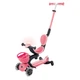 Дитячий самокат 5в1 з сидінням Globber Go Up Baby 360 Lights, рожевий (844-210) - зображення 13