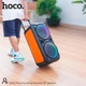 Портативная колонка караоке Hoco DS42 plus 30W с RGB подсветкой Черный - изображение 8