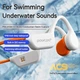 Наушники для плавания, для бассейна IPX8 Bone Conduction bluetooth 5.3/MP3 X7 Polvcdg - изображение 3