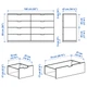 Комод Ikea (Ікея) NORDLI , Колір Білий 292.395.05 - изображение 5