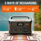 Зарядна станція JACKERY Explorer 500 + панель Solar Saga 100 (ємністю 518 Вт*г / потужністю 500 Вт) - зображення 10
