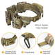 Разгрузочный ремень IdoGear Tactical MOLLE Belt S Multicam - изображение 3