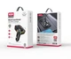FM-трансмиттер автомобильный модулятор XO-BCC09 с Bluetooth и быстрой зарядкой PD 2USB + Type-C чёрный - изображение 2