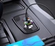 FM-трансмиттер автомобильный модулятор XO-BCC09 с Bluetooth и быстрой зарядкой PD 2USB + Type-C чёрный - изображение 3