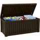 Ящик-скринька Keter Glenwood Storage Box 390 л коричневий 230399 - зображення 2